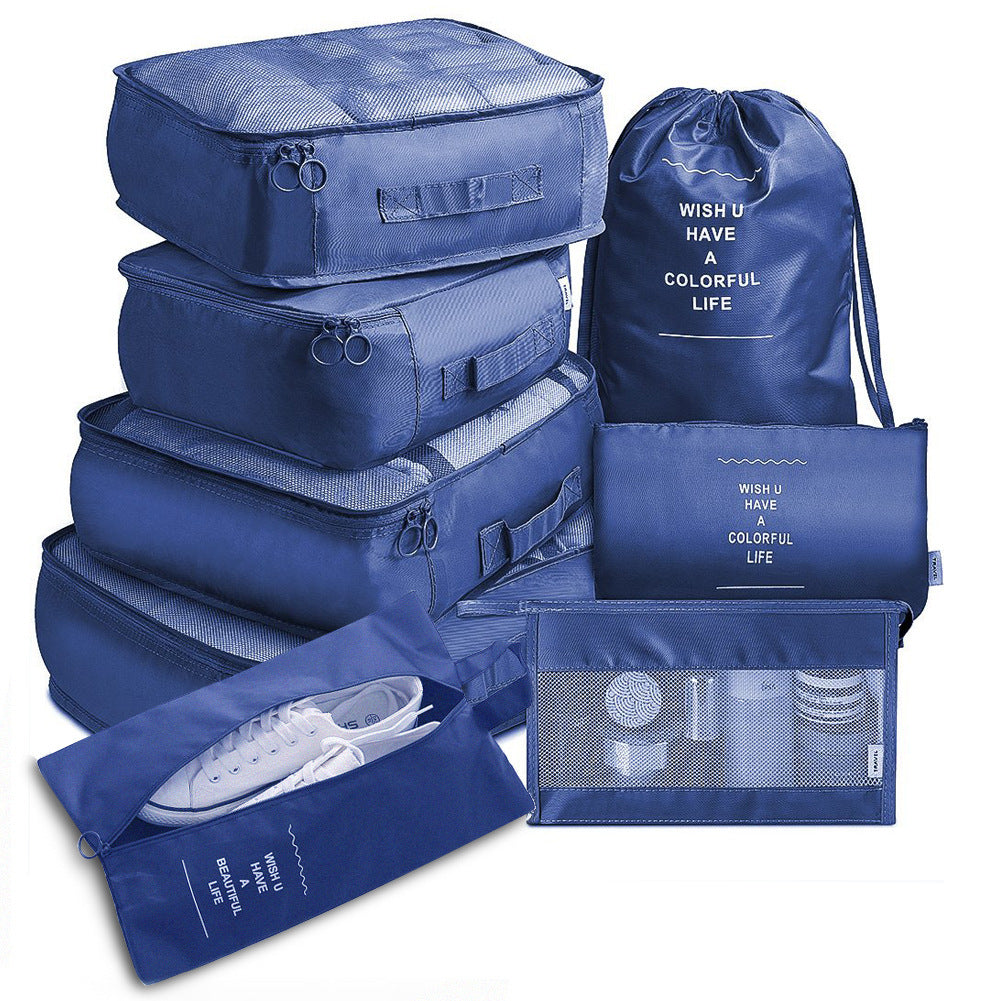 8-Piece Packing Cube Set - Organize Clothes, Shoes & Underwear Effortlessly - Chic Grande