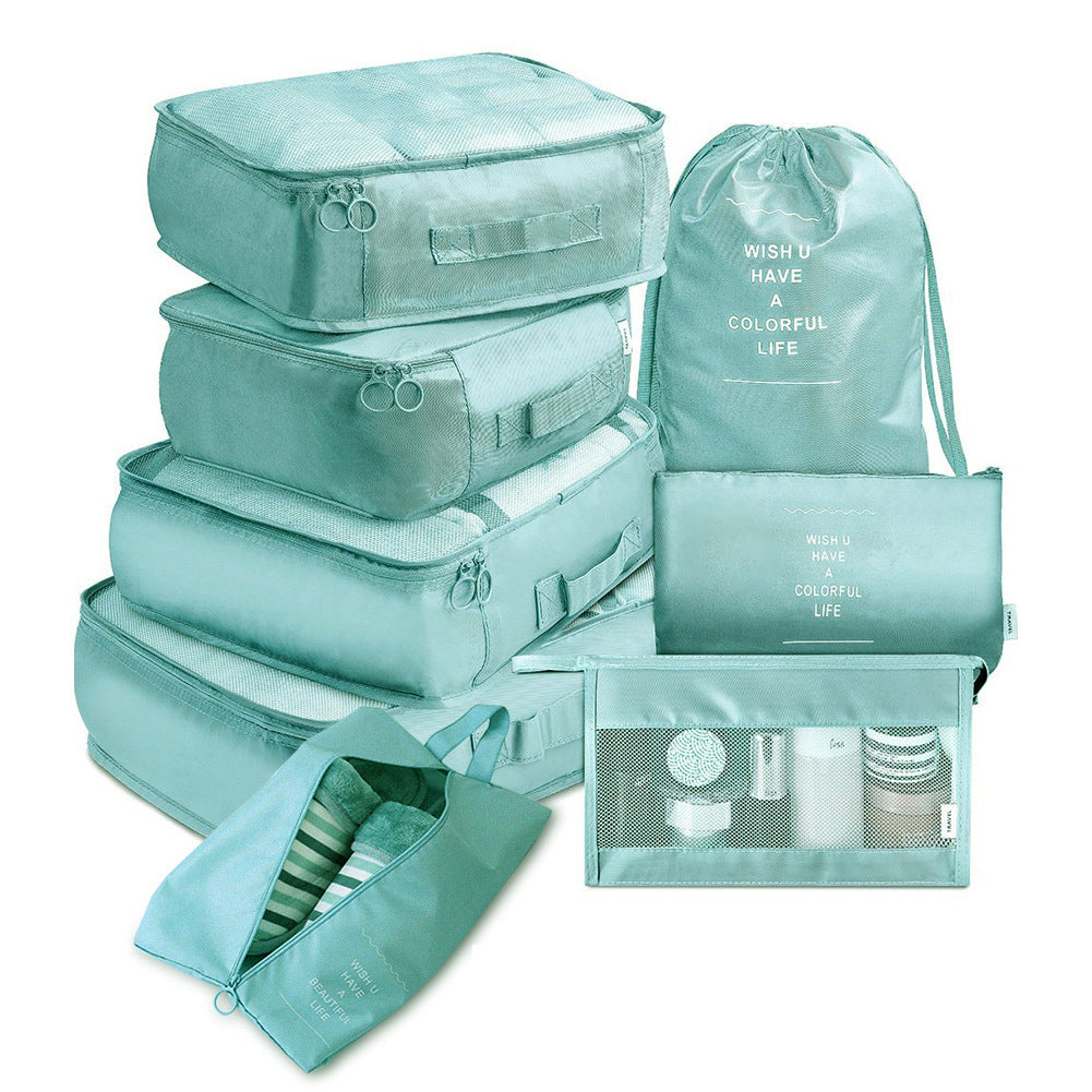 8-Piece Packing Cube Set - Organize Clothes, Shoes & Underwear Effortlessly - Chic Grande