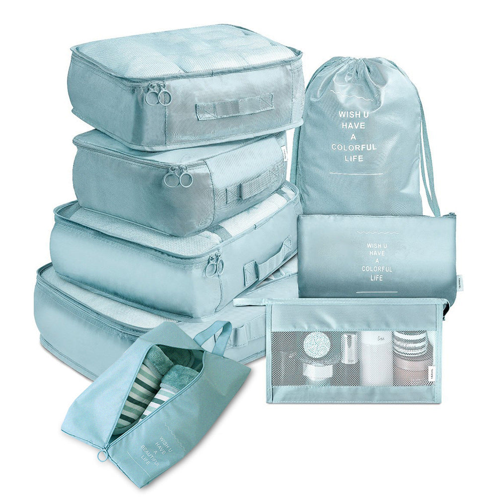 8-Piece Packing Cube Set - Organize Clothes, Shoes & Underwear Effortlessly - Chic Grande