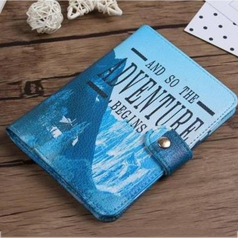 Stylish & Durable Embossed Passport Holder – Multi-Function Travel Document Organizer - Chic Grande